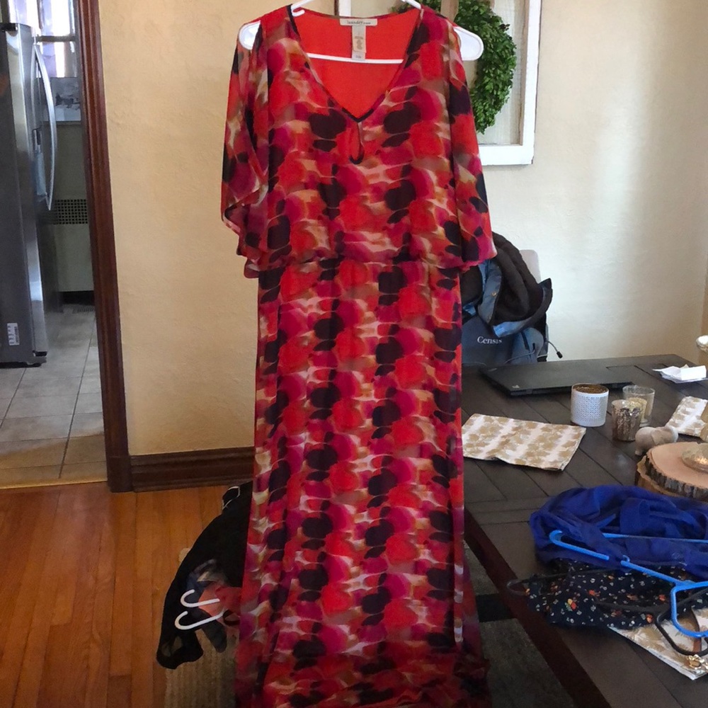 Multi color occasion dress
